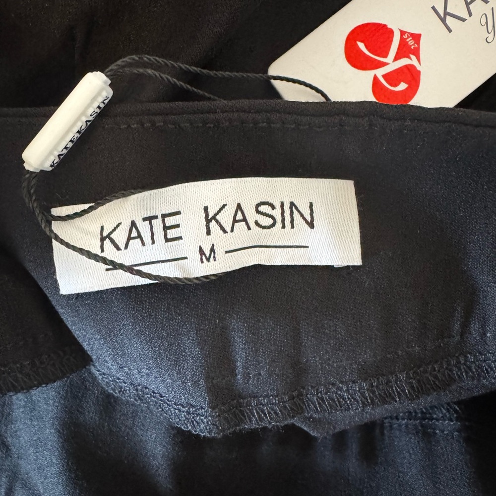 NWT Kate Kasin Black Pencil Skirt size medium - Picture 4 of 6